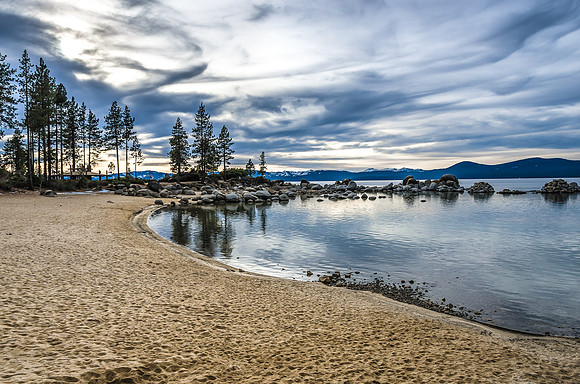 Sand Harbor Winter